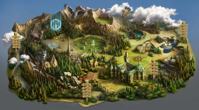 Ravenswood, animated series concept art